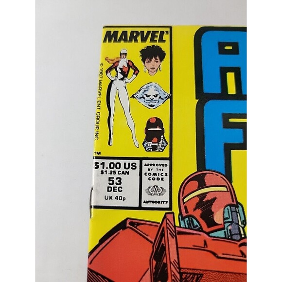 ALPHA FLIGHT #53, MARVEL COMICS, 1987, JIM LEE 1ST COVER ART AT MARVEL - Picture 3 of 8